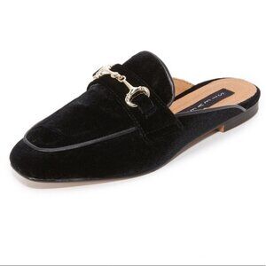 Steven by Steve Madden velvet slides